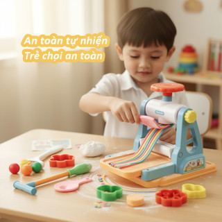 Trẻ Em Playdough Pasta Maker Đồ Chơi Bột Báo Chí Cắt Khuôn Sáng Tạo Vui Học Tập Nhà Bếp