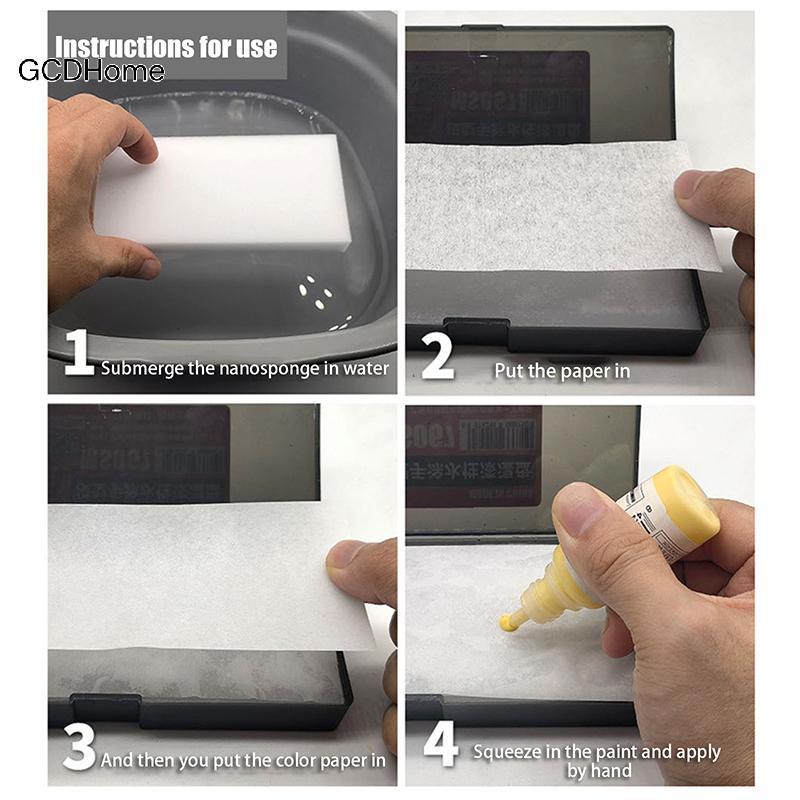 GCDHome Acrylic Model Coloring Wet Palette 20 Lưới Lưu Trữ Giữ Sơn Ướt Lý Tưởng Cho Dễ Dàng Lớp Tranh Studio Tool HOT