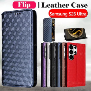 Ốp Lưng Cho Samsung Galaxy S26 S26Ultra S26 + S26Plus S26Fe S26Edge S25Ultra S25 + S25Fe S25Edge Bao Da Điện Thoại Khe Cắm Thẻ Ví Giá Đỡ Vỏ Bảo Vệ Chống Sốc