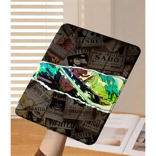 Ốp Lưng ONE PIECE Y-fold iPad A16 Air 4/5/6/7/8 Pro 11 12.9 Roronoa Zoro cho iPad Gen 12 11 10 9 8 7 6 5 Mini 6/7