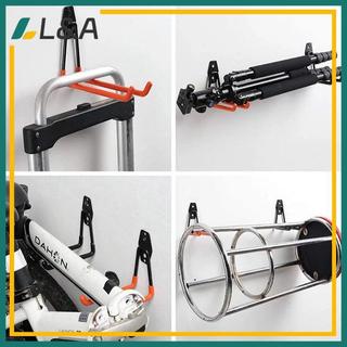 L & A Móc kim loại hạng nặng Dụng cụ sắp xếp nhà để xe treo tường chống trượt, lưu trữ thang, dụng cụ làm vườn