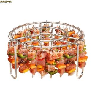 Giá đỡ xiên HOMELYHUB, Giá nướng dọc 12 / 24 / 25 / 36 bằng thép không gỉ, Giá đỡ xiên nướng thịt nướng dọc có thể tháo rời cho phụ kiện nồi chiên không khí
