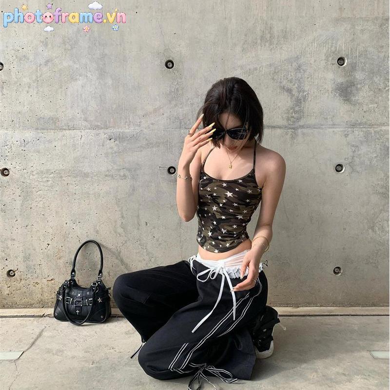 Khung Ảnh Mỏng Phong Cách Retro với Hoá Tiết Ngôi Sao - phù hợp cho mùa hè