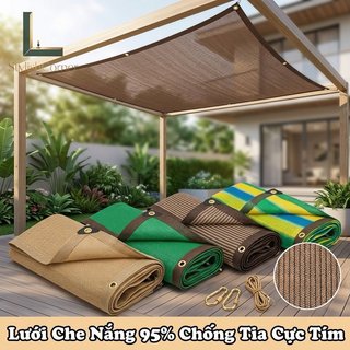Vải che nắng Màn hình chống nắng Lưới riêng tư Ban công Sân vườn Bảo vệ tia cực tím HDPE Ngoài trời