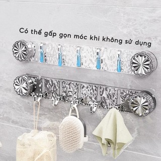Móc Treo Tường Nhà Tắm Hút Chân Không Handobox Móc Dán Tường Treo Đồ Đa Năng Dính Tường Tiện Lợi