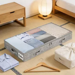 Hộp Bảo Quản Quần Áo Dưới Giường Dưới Giường Hộp Bảo Quản Dung Tích Lớn Hộp Chăn Quần Áo Thùng Bảo Quản shopidaevn