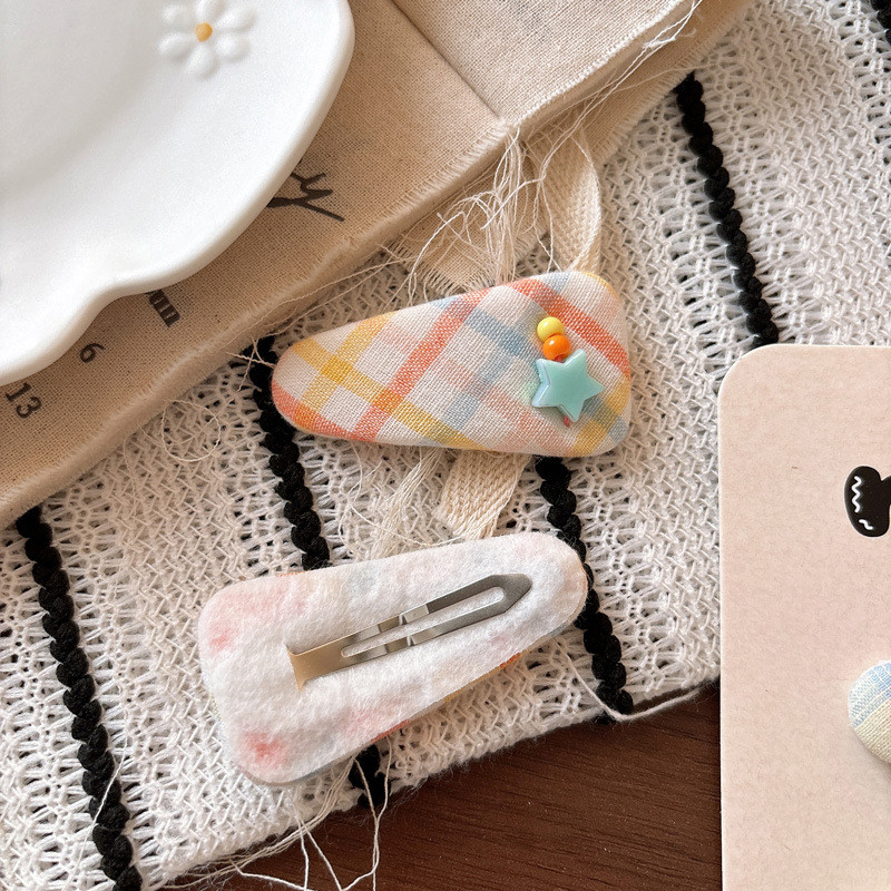 Kẹp tóc cô gái dễ thương Hàn Quốc