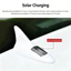 Đèn LED nhấp nháy chạy bằng năng lượng mặt trời Đèn đuôi cá mập Thiết kế không thấm nước & khí động học Cảnh báo thời tiết mưa và sương mù