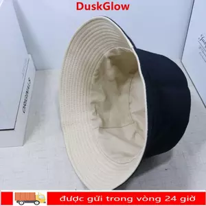 Mũ xô DUKGLOW, Mũ đi biển vành lớn có thể gập lại, Chống nắng mùa xuân mùa hè Mũ Panama hai mặt di động Nam nữ