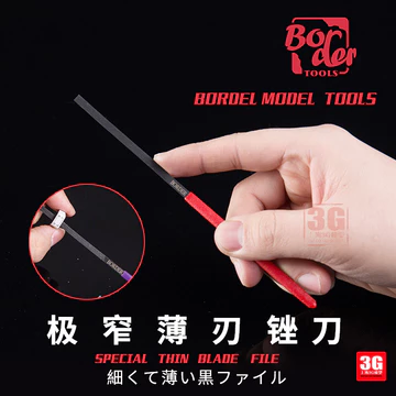 3G Mô Hình Biên Giới Mô Hình Công Cụ Gundunda Tay Mô Hình Quân Sự Đánh Bóng Siêu Narrow Lưỡi Mỏng Tập Tin BD0047-0048