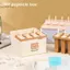 TRTR 4 / 8 Lưới Popsicle Khuôn Có Nắp Nhà Làm Tự Chế Đậu Xanh Popsicle Tự Chế Kem Đông Lạnh Khuôn Làm Kem VN