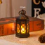 Retro Phong Cách Châu Âu Đèn Lồng Nhỏ Đèn Lồng Nến Pony Ánh Sáng Không Khí Trang Trí Đèn Ngủ Ma-rốc Cắm Trại Khí Quyển Ánh Sáng DXHO