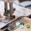 36 Miếng Prewound Thread Bobbins Cuộn Đầy Màu Sắc Cho Máy May Có Hộp Bảo Quản