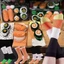Bộ 3 Đôi / Hộp Tất Sushi - Thoải Mái, Thoáng Khí, Co Giãn - Dành Cho Nam Nữ Mặc Hàng Ngày - Vớ Thực Phẩm Mô Phỏng - Tất Ống Giữa Họa Tiết Ngộ nghĩnh / Giao Hàng Miễn Phí