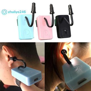 < zhuliye246 > Dụng cụ xỏ ngón tai Đèn ngón tay cái có thể sạc lại Đèn loại bỏ sáp ba cấp để làm sạch thực tế Đèn tai Pi Đồ dùng ngón tay cái Đẹp