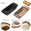 TRTR 1 Cái Hình Chữ Nhật Nướng Bánh Mì Chảo Thép Carbon Vàng Nonsti Loaf Chảo Nướng Bánh Tự Chế Bánh Mì Nướng Brownies VN