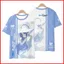 YB1 Xanh Lưu Trữ Hayase Yuuka Quần Short Mùa Hè Áo Thun Anime Tay Ngắn Top haori Linh Mục frock BY1