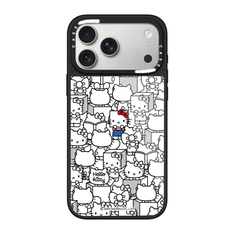 CASECASE X Hello Kitty Factory Case Chống Trầy Xước Từ Hút Kính Cho IPhone 17 Air 16 15 14 Pro Max Plus Ốp Lưng Cứng Có Hộp Khắc Logo