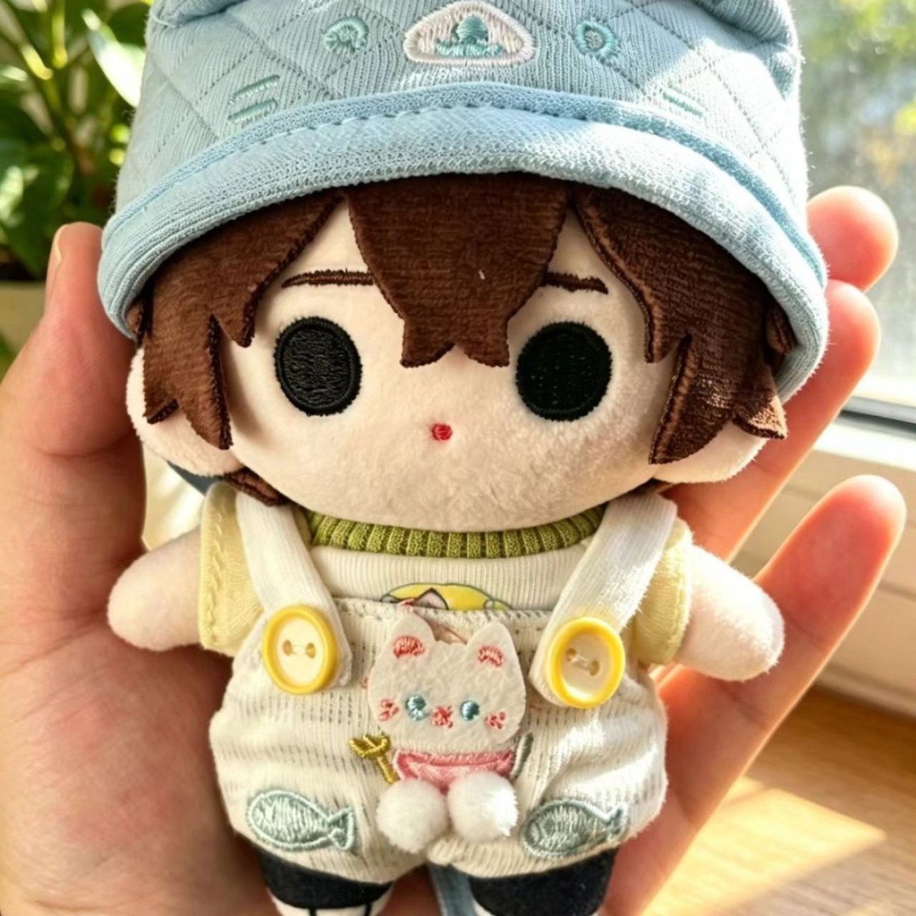 Bộ động vật nhỏ 10cm "Muối biển Mèo mèo" "Chó sủa" Phụ kiện trang phục búp bê Cotton 10cm