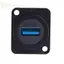 Ge D loại Kim loại USB Soet Đầu nối thẻ đôi USB 3.0 Bảng kết nối gắn n