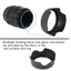Lens Hood Ống Kính Máy Ảnh EW-63C EW63C Cho EF-S 18-55mm F / 3.5-5.6 IS STM