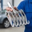 FANIELLAPOWELL Kim Loại Dent Puller, 6 Ngón Tay Móc Có Thể Điều Chỉnh Dent Kéo Móng Vuốt, Sửa chữa vết lõm không sơn chính xác Kim Loại Dent Kéo Móc Sửa chữa vết lõm