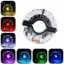 XOITOP LED Sạc Xe Đạp Bánh Xe Trung Tâm Đèn Chống Nước USB RGB Nhiều Màu Sắc Xe Đạp Nói Đèn Để Cảnh Báo An Toàn Và Trang Trí VN
