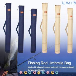 Túi đựng cần câu ALMA1 - Đồ câu cá đa chức năng, túi xách vải gấp di động và ba lô phụ kiện
