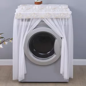 XYLJJ14 Vỏ Máy Giặt Bao Gồm Tất Cả Chống Nắng Ren Thêu Haier Thiên Nga Nhỏ Trống Tự Động Vải Đa Năng Chống Bụi Bao