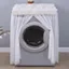 XYLJJ14 Vỏ Máy Giặt Bao Gồm Tất Cả Chống Nắng Ren Thêu Haier Thiên Nga Nhỏ Trống Tự Động Vải Đa Năng Chống Bụi Bao