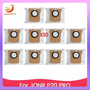 Túi hút bụi chân không Phù hợp cho các bộ phận máy hút bụi Q MaxV / Q S / Q Pro Túi đựng bụi dung tích lớn Túi đựng bụi thay thế vệ sinh gia đình 10 CÁI