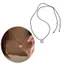 Flgo Goth Dây Đen Lớn Trái Tim Tình Yêu Mặt Dây Chuyền Vòng Cổ Choker Cho Nữ Niche Thanh Lịch Có Thể Điều Chỉnh Dây Chuyền Thiết Kế Trang Sức