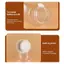 HFSHY 15ml 30ml 50ml 100ml 250ml 500ml Chai nhựa trong suốt có thể đổ lại Mũ trắng chống rò rỉ cho lọ đựng mỹ phẩm VN