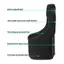HFSHY Kẹp Ngón Tay Nhỏ Dây Đeo Ngón Tay Tấm Nhôm Hỗ Trợ Vỏ Bánh Tendon Găng Tay Bảo Vệ Ngón Tay Nhỏ Bảo Vệ Cổ Tay VN
