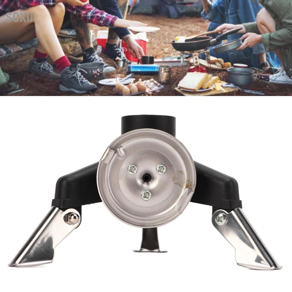 Soxii RASTKY Gas Có Thể Chuyển Đổi Có Thể Gập Lại 3 Chân Chuyển Đầu Chịu Nhiệt Độ Cao Cho Cắm Trại Ngoài Trời Bằng Thép Không Gỉ Nylon Bếp Người Dùng