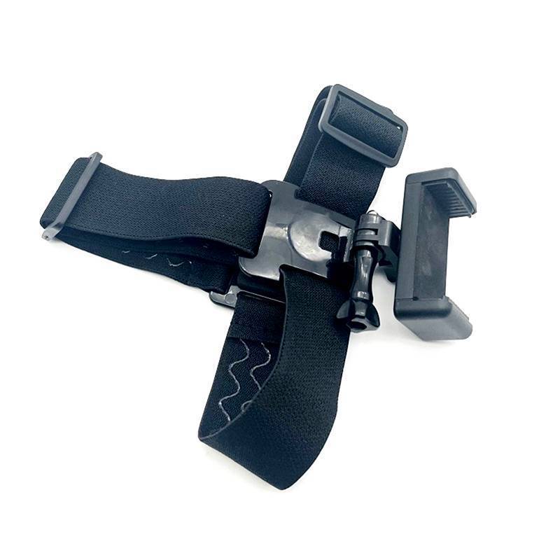 Newsmallbrains Head-Mount Braet Có Thể Điều Chỉnh Phát Sóng Trực Tiếp Giá Đỡ Điện Thoại Di Động Quan Điểm Đầu Tiên Cố Định Braet Quà Tặng NSB