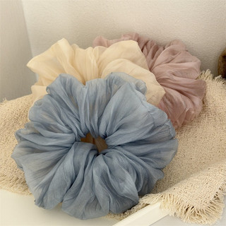Hululu / Đơn Giản Xếp Ly Cổ Tích Làm Đẹp Scrunchy Dây Buộc Tóc Cao Cấp Dây Buộc Tóc Đuôi Ngựa Sang Trọng Đầu Dây Buộc Hoa