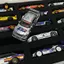 HOT WHEELS {TB & Bag} Hộp trưng bày mô hình ô tô 1 / 64 có tấm bông bảo vệ, Hộp lưu trữ 15 vị trí cho bánh xe nóng, Hộp bảo vệ vận chuyển.