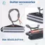 Xe bán tải Humbucker đường sắt nóng kép cho đàn Guitar điện, thân bạc có đường ray màu đen