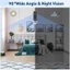 Camera 1080P thu nhỏ NAMA có ống kính xoay và khả năng nhìn đêm hồng ngoại