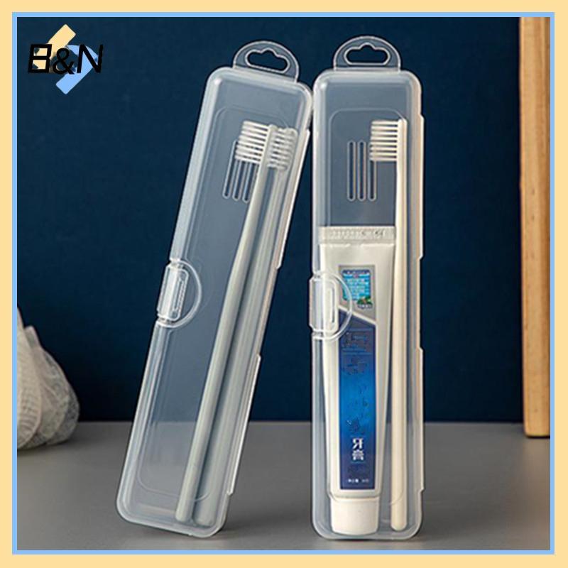 Hộp đựng bàn chải đánh răng du lịch B&N bằng nhựa trong suốt, phụ kiện du lịch thiết thực