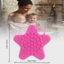 Thermochromic Body Silicone Scrubber Soft Tắm Tẩy tế bào chết Tẩy tế bào chết Bàn chải dầu gội công dụng kép