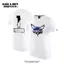Áo Thun Bóng Rổ Charlotte Hornets Số 1 Cotton, Tay Ngắn, Có Thể Tùy Chỉnh