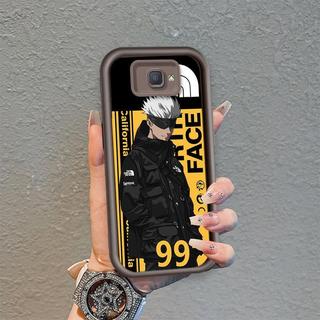 Ốp Lưng Cho Samsung J7 Prime Hoạt Hình Silicone Bé Gái Mềm Ốp lưng TPU Jujutsu Kaisen Anime Mắt Thiên Thần Chống Sốc Ốp Lưng