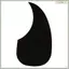 Họa tiết đàn guitar acoustic Pickguard được trang trí Nhãn dán bảo vệ tự dính cho phụ kiện đàn guitar acoustic