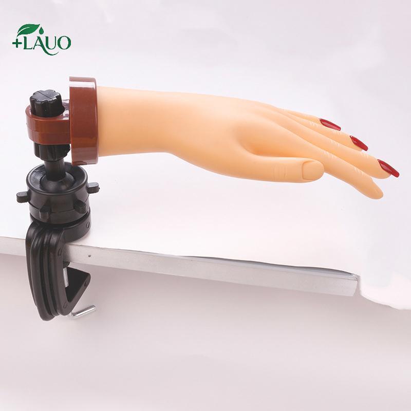 Springevenstar Chuyên Nghiệp Đào Tạo Móng Tay Thực Hành Tay Với Máy Tính Để Bàn Braet Linh Hoạt Tay Giả Cho Acrylic Gel Ba Lan Nghệ Thuật Salon Học Sử Dụng Springevenstar