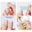 【Roshy】Bộ dụng cụ làm móng mini bao gồm: khối mài móng dụng cụ đánh bóng móng bộ dụng cụ làm móng tay.