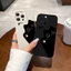 Ốp lưng iPhone họa tiết mèo đen dễ thương Ốp silicon lỏng mềm bảo vệ iPhone 11 12 13 14 15 16 17Pro Max IP 7 8 Plus