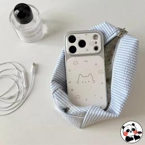 Ốp Điện Thoại Mèo Dễ Thương Cho Vivo Y05 Y04 Y04S Y03 Y03T Y02 Y02S Y02T Y02A Y01A Y77 Y75 Y72 Y58 Y56 Y95 Y93 Y91C 5G 4G Da PU Hoạt Hình Kitty Đơn Giản Ins Phong Cách 3D Vỏ Mềm