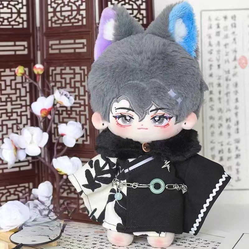 Quần áo búp bê Cotton 20cm Quần áo thay thế búp bê cổ Không có thuộc tính Ghế cơ thể béo có thể mặc 4.24